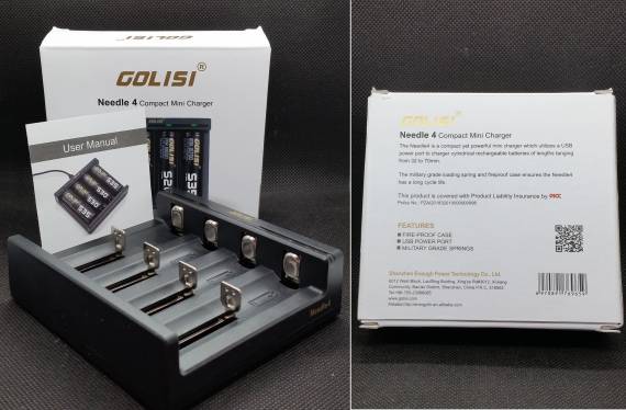 Golisi Needle 4 Charger and Golisi S4 Charger 