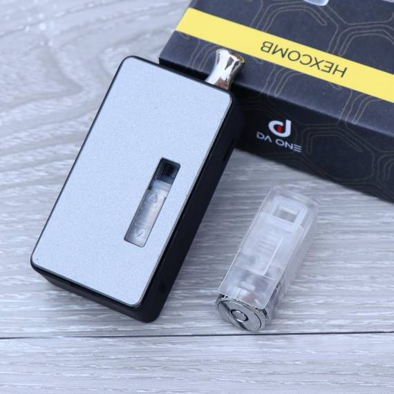 Da One Tech Hexcomb AIO - a box with a slider ...