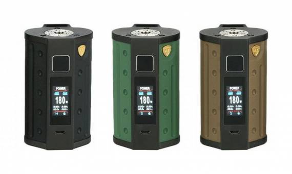 DEJAVU DJV D7 Box Mod -  интересный дизайн в паре с надежным чипсетом...