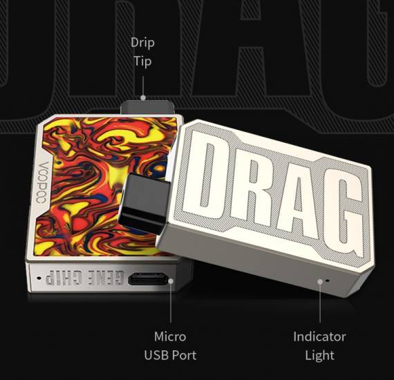 VOOPOO DRAG Nano Pod Kit - уменьшенный, но узнаваемый...