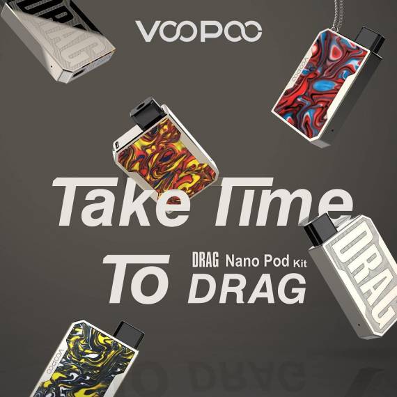 VOOPOO DRAG Nano Pod Kit - уменьшенный, но узнаваемый...