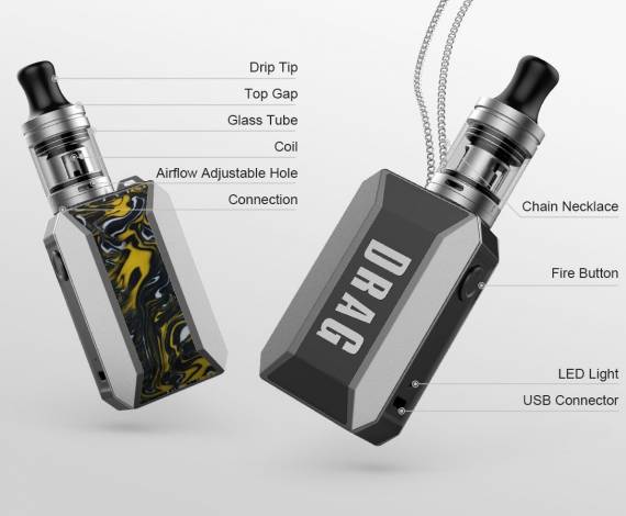 VOOPOO Drag Baby trio Kit - самый простецкий из семейства драгов...