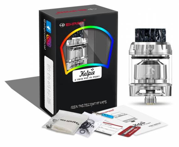 The Ehpro Kelpie RTA is yet another single-spiral version with trellised airflow ...