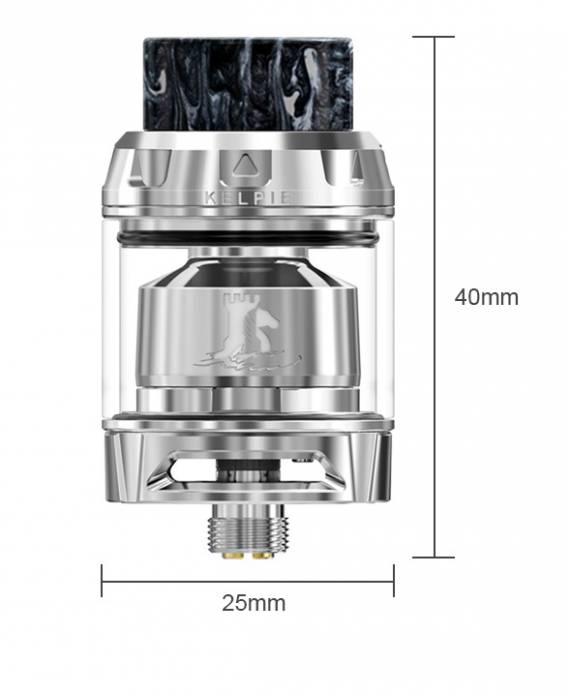 Ehpro Kelpie RTA - еще один односпиральный экземпляр с решетчатым обдувом...