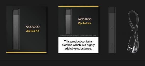 VOOPOO ALPHA Zip Pod Kit - самый мелкий боец отряда альфа...