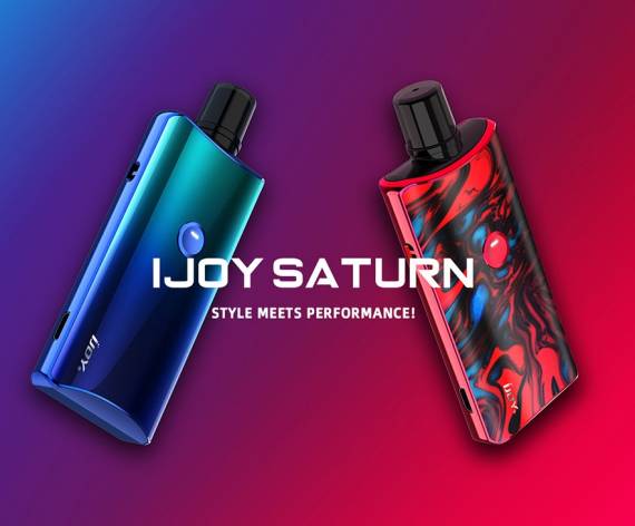 IJOY Saturn kit - еще один отделанный стеклом экземпляр...