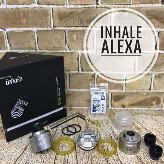 Desire design & Inhale Coils Alexa RDA - а выглядит-то достойно...