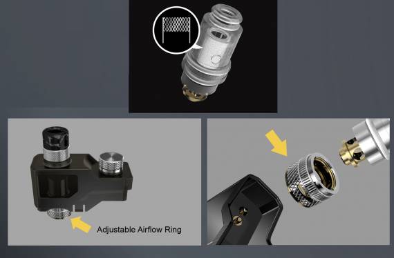 Snowwolf Wocket Pod System - AIO с функционалом бокс мода...
