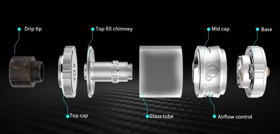 G-taste Aries 30 RTA - монстр с тремя спиралями и невероятной вместительностью...