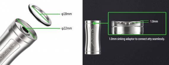 Ambition Mods Luxem Tube Mod -