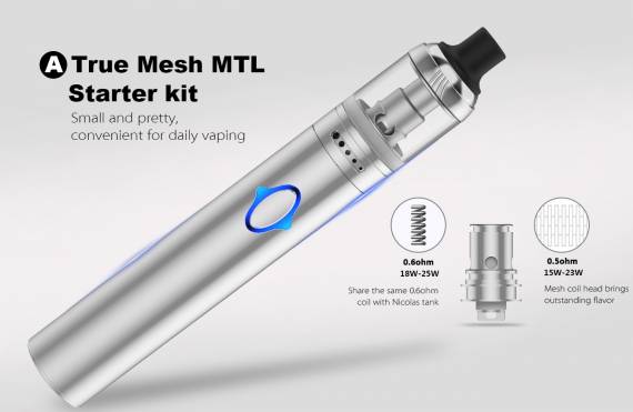 Vapefly Galaxies MTL Starter Kit - A set with decent airflow control ...