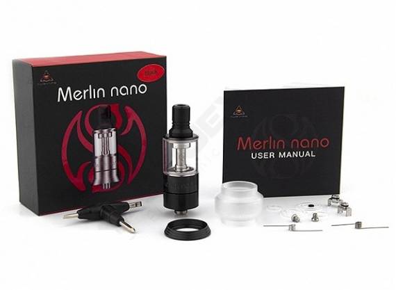 Augvape Merlin Nano MTL RTA - стройный олдскульный сигаретник...