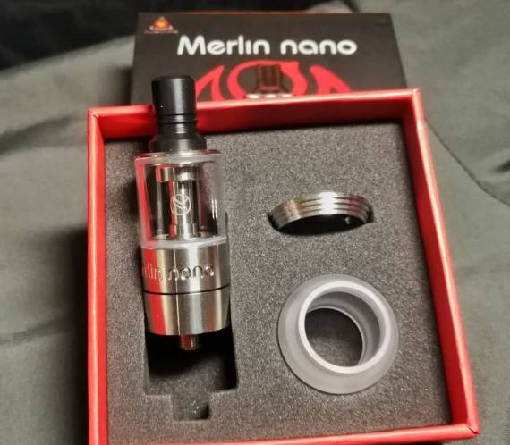 Augvape Merlin Nano MTL RTA - стройный олдскульный сигаретник...