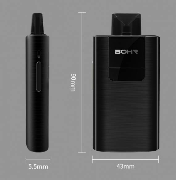 Bohrvape Flask pod - as elegant as a grand piano ...