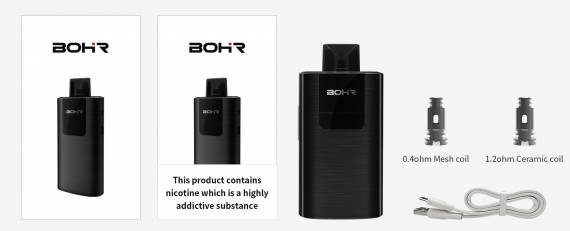 Bohrvape Flask pod - элегантный, как рояль...