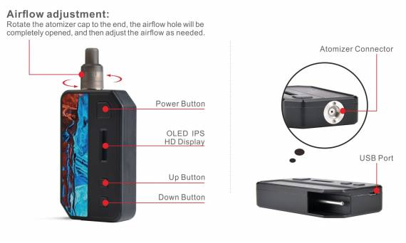 iPV V3-mini kit - снова дизайнеры оригинальничают...