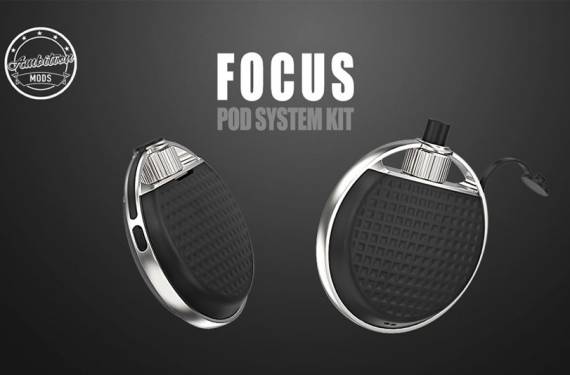 Ambition Mods Focus Pod System Kit - фляжка с телескопическим дрип типом...