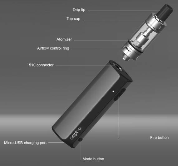 Aspire K Lite Kit - набор в стиле ретро...