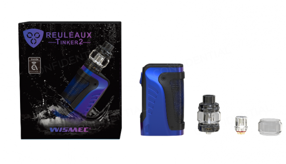 Wismec Reuleaux Tinker 2 kit - minus one can ...