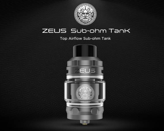 Geek Vape Zeus Sub ohm Tank - необслуга, непроливайка, зевс - какое из этих слов подкупает?...