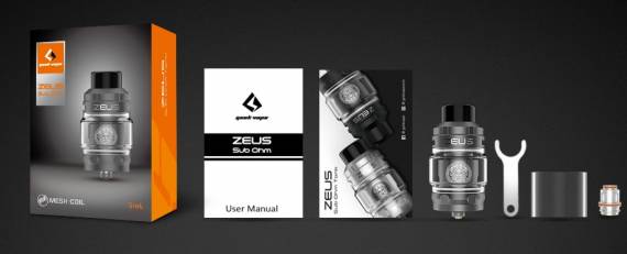 Geek Vape Zeus Sub ohm Tank - необслуга, непроливайка, зевс - какое из этих слов подкупает?...