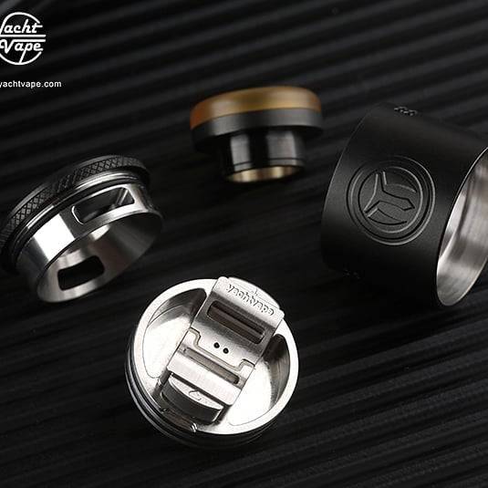 Yachtvape Meshlock RDA - сетка плюс дека на кнопках...