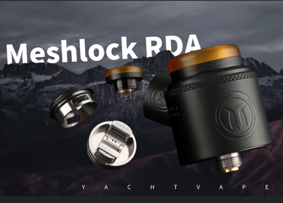 Yachtvape Meshlock RDA - сетка плюс дека на кнопках...