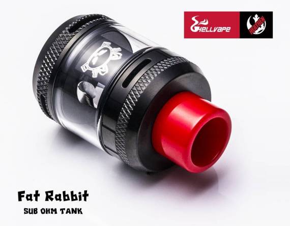 Hellvape Fat Rabbit Sub Ohm Tank - потолстевший кролик с двумя вариантами обдува...