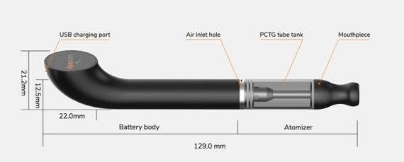 VapeOnly vPipe Mini Kit - vape tube, mini version ...