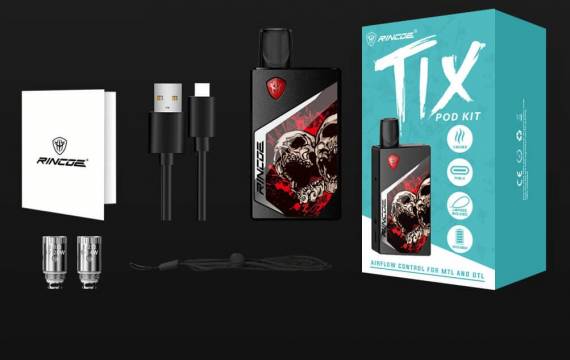 Rincoe Tix POD kit - разукрашенный коробок...