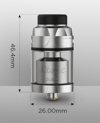 Augvape Intake Dual RTA - плюс одна спираль и знакомый экстерьер...