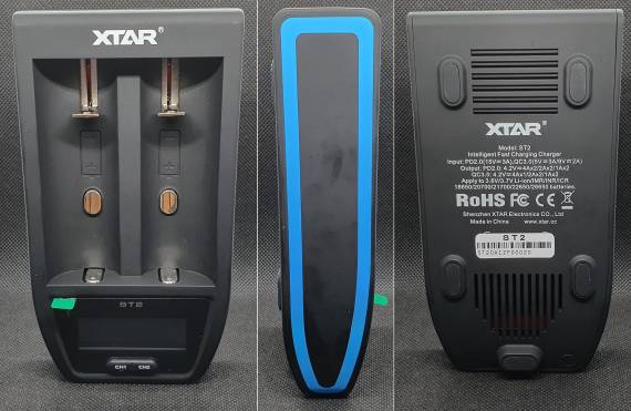 Пощупаем??? - зарядное устройство ST2 и аккумуляторы INR 18650 от XTAR...
