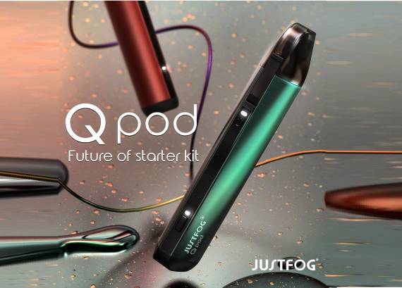 JUSTFOG QPod Kit - вытянутый солевик...