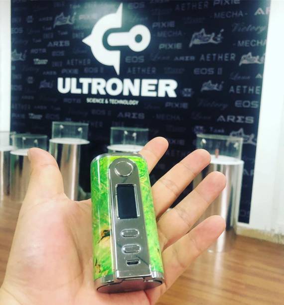 Ultroner GAEA 200W Mod - деревянный арлекин...