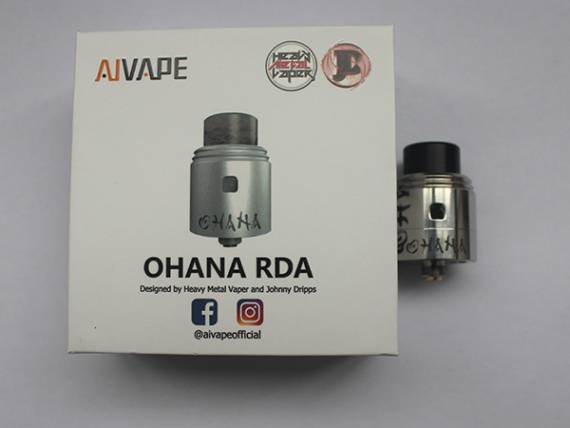 Aivape OHANA RDA - двуспираьная дрипка от новой коллаборации...