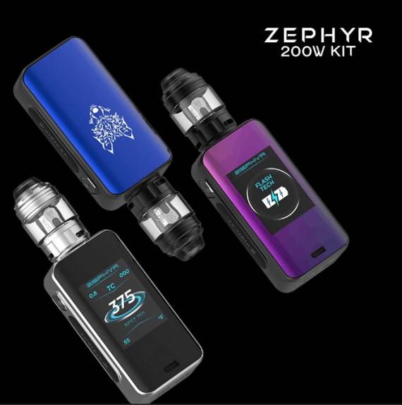 Snowwolf Zephyr 200W Kit - 5000мАч с молниеносной зарядкой...