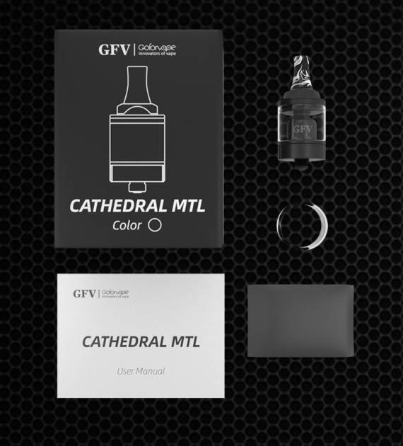Goforvape Cathedral MTL RTA - сигаретник с обильным обдувом...