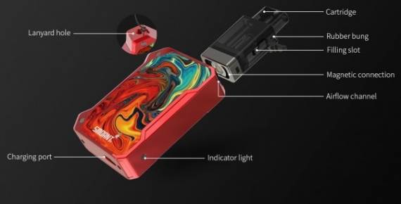 Smoant Battlestar Baby Pod System Kit - серьезный конкурент Drag Nano...