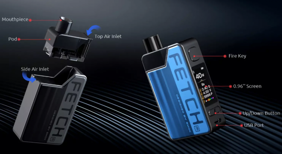 SMOK Fetch Mini POD Kit - квадратный симпатяга...