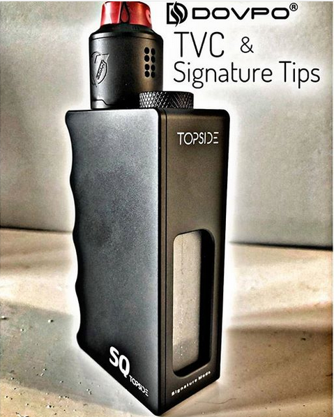 Signature Tips х Dovpo SQ Topside Mechanical Squonk Mod - соединяя «лучшее»...