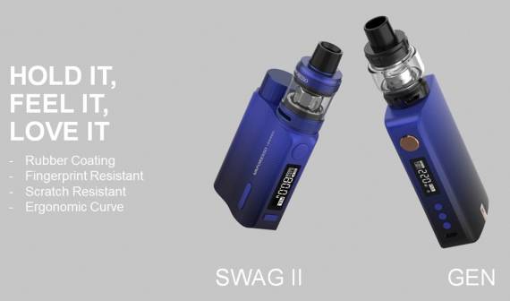 Vaporesso SWAG II Kit - снова шикарное оформление и посадка до25мм...