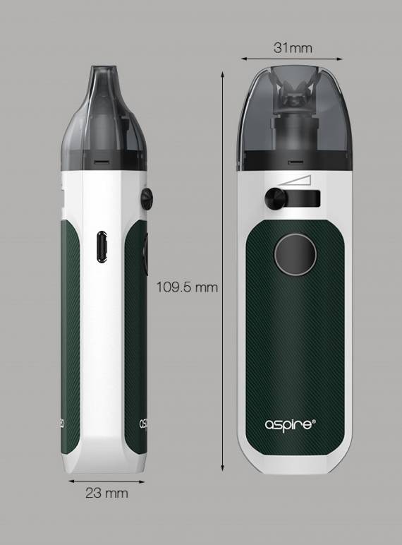 Aspire Tigon AIO Kit - fast charge, 5ml cartridge and interesting airflow control ...