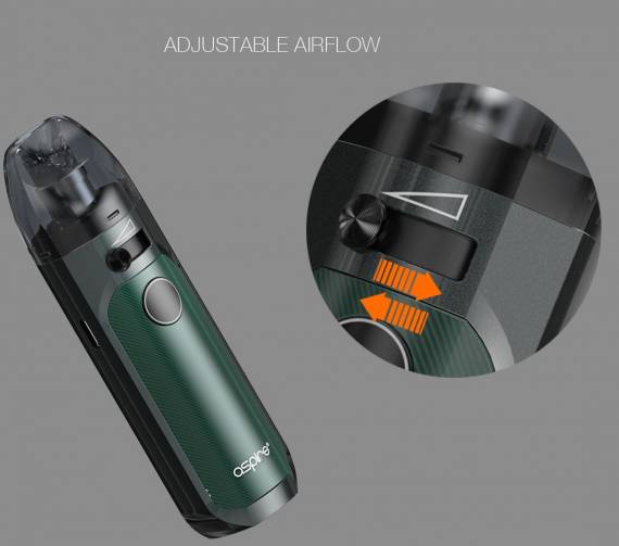 Aspire Tigon AIO Kit - быстрая зарядка, картридж на 5мл и интересная регулировка обдува...