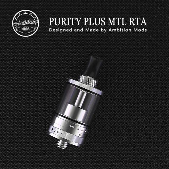 Ambition Mods Purity Plus MTL RTA - oversized and spacious ...