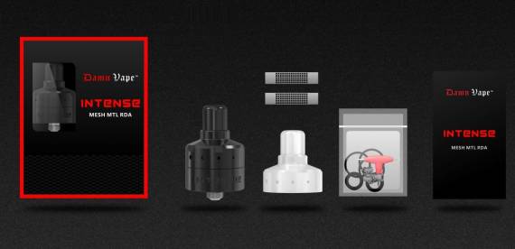 Damnvape INTENSE MTL RDA - do you want a cigarette drip on the grid? ...