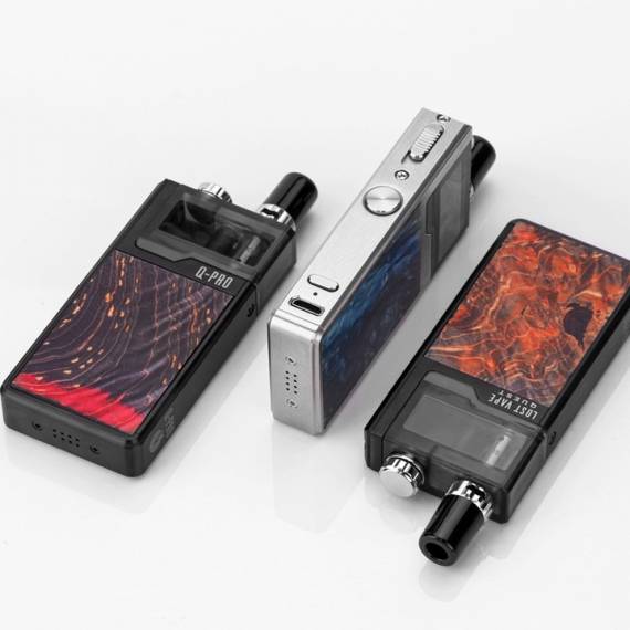 Lost Vape Q-PRO POD KIT - now omnivorous, and even with power adjustment ...