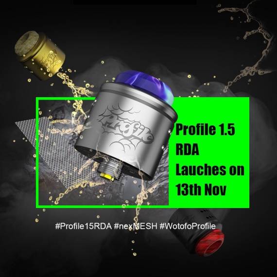 Wotofo Profile1.5 RDA - измененный профиль обдува и система жижеподачи...