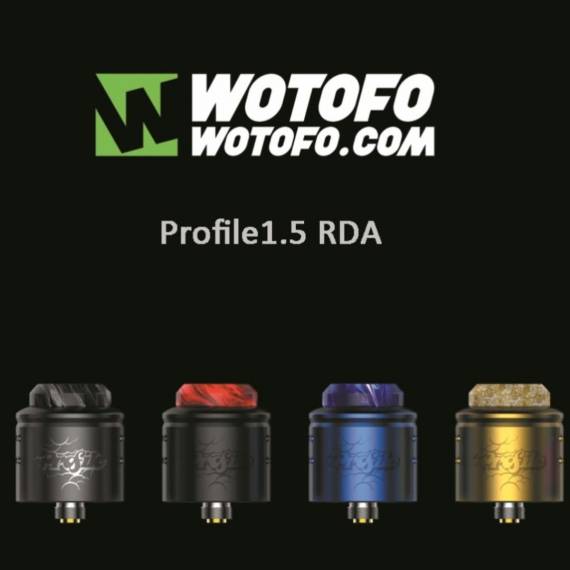 Wotofo Profile1.5 RDA - измененный профиль обдува и система жижеподачи...