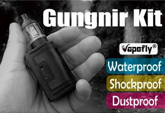 Vapefly Gungnir kit - компактность вкупе с водо/пыле непроницаемостью...