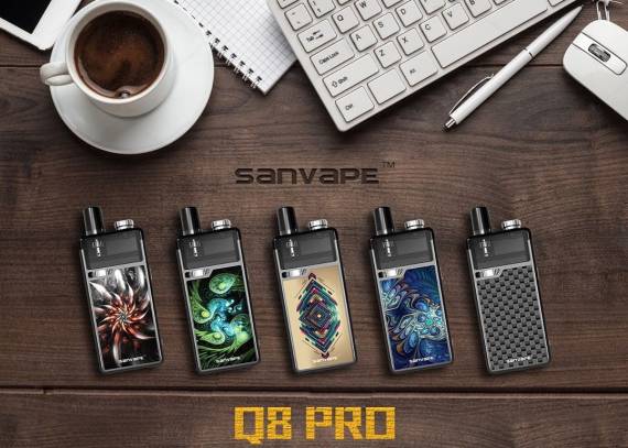 SANVAPE Q8 PRO POD kit - progress is evident ...